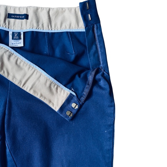 Lands End Fit 2 Capri , Women Cropped Pants , Capri Cropped Pants , Women Capris - Picture 6 of 8